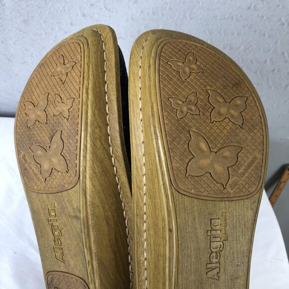 Alegria Shoes Womens Size 38 EU Leather Mary Jane Clog Slip Resistant ALG-158 - Picture 11 of 16